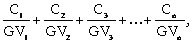 Formel til beregning af den samlede påvirkning