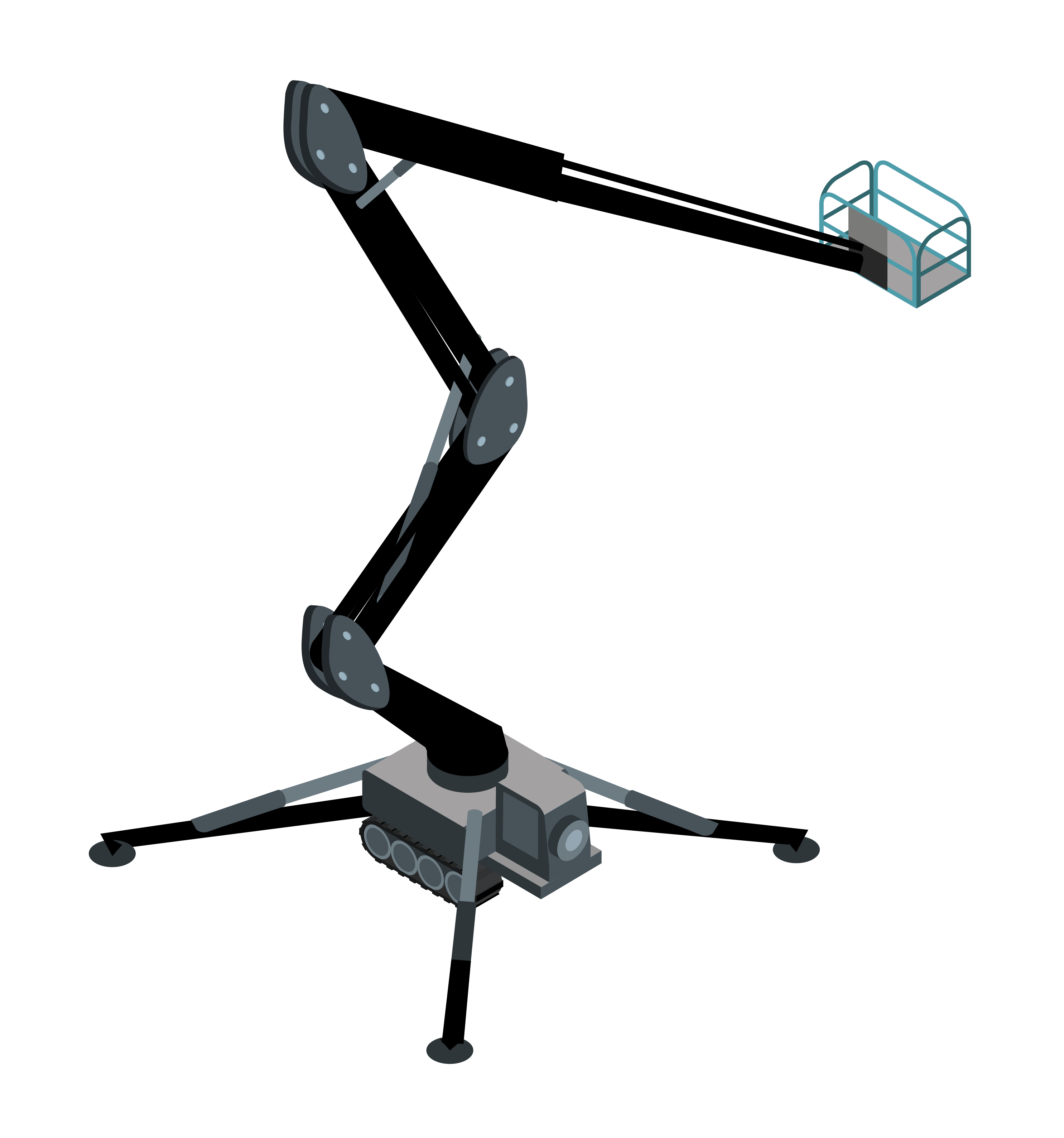 Edderkoplift. Grafik fra vejledningen om lifte.