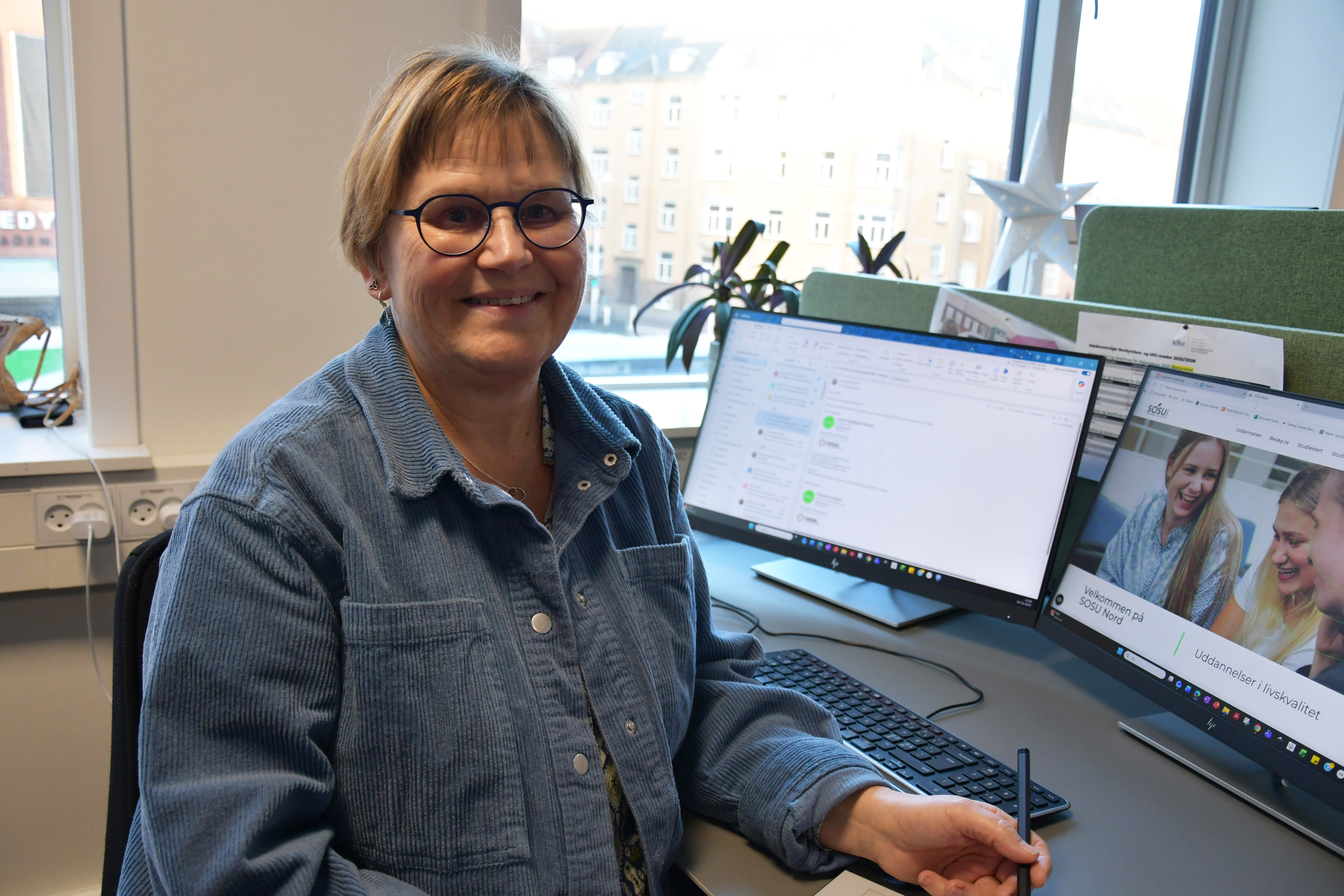 Portræt af Kristine Kromann, Arbejdsmiljørepræsentant, SOSU Nord